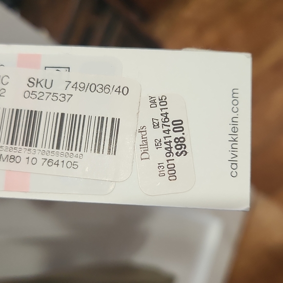 NWT Calvin Klein Button Down Dress - Picture 3 of 4